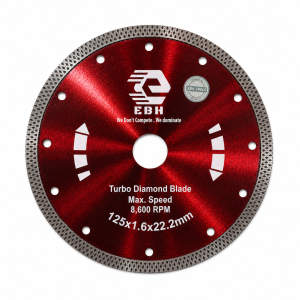 EBH Turbo Red Diamond Blade 125mm