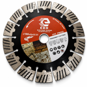 EBH Ultra 190mm Hot Press Diamond Blade